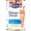 Butcher's Delicious Dinners kawałki z pstrągiem w galaretce 400 g