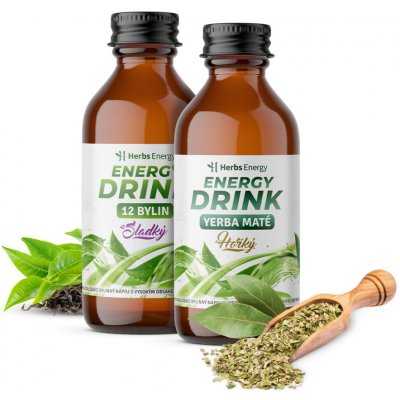 Herbs Energy Energy Drink 12 bylin 100 ml – Sleviste.cz
