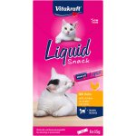 Vitakraft Cat Liquid snack s kuřetem a taurin 6 x 15 g – Hledejceny.cz