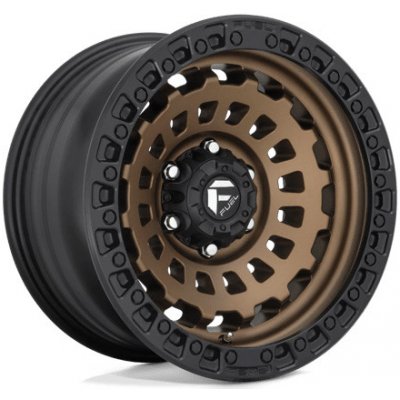 Fuel D634 Zephyr 9x18 6x139,7 ET12 matt bronze black bead ring