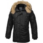 PitBull West Coast pánská zimní bunda Alder černá – Sleviste.cz