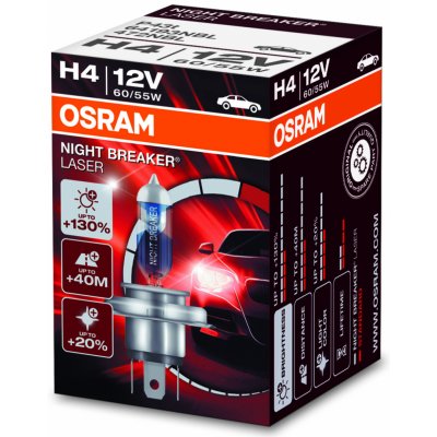 Osram Night Breaker Laser 64193NBL H4 P43t-38 12V 60/55W