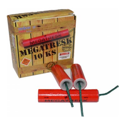 Petardy MEGATRESK 10 ks – Zboží Dáma
