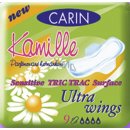 Hygienické vložky Carine Ultra Wings Kamille 9 ks