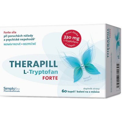 Therapill L-Tryptofan FORTE 60 kapsúl – Hledejceny.cz