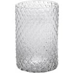 Nohel Garden Váza DIAMOND VÁLEC ruční výroba skleněná d10x15cm – Hledejceny.cz