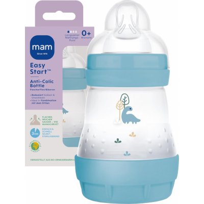 Mam antikoliková láhev Dinosaurus modrá 160ml – Zboží Dáma