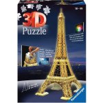 Ravensburger 3D puzzle svítící Eiffelova věž Noční edice 216 ks – Zboží Mobilmania