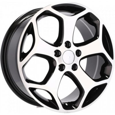 Racing Line BK386 6.5x16 5x108 ET50 black polished – Hledejceny.cz