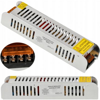 ECOLIGHT Modulární napájecí zdroj slim - 24V - 4,1A - 100W EC79926 – Zboží Mobilmania