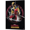 Plakát SEMIC Dřevěný obraz na zeď Marvel Deadpool & Wolverine - 01 Action 35 x 50 cm