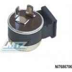 Relé blinkrů (přerušovač blinkrů) 2pólové / 6V - kulaté 2x15W NI7686706