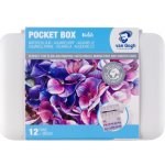 Van Gogh Cestovní sada akvarelových barev 12 půlpánviček, Pinks & Violets – Hledejceny.cz