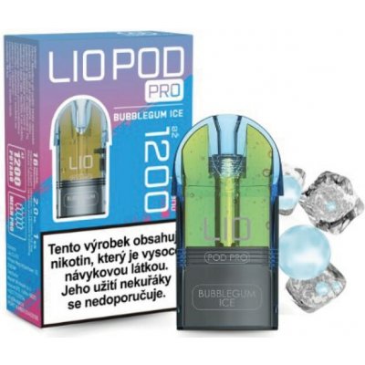 Lio Pod Pro Bubblegum Ice 16 mg 1200 potáhnutí – Zboží Dáma