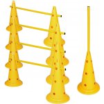 Merco Tréninkový set Multi sport 8x kužel 52cm a 4x tyč 150cm – Sleviste.cz