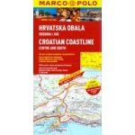 CHORVATSKÉ POBŘEŽÍ STŘED + JIH HRVATSKA OBALa 1:200 000 – Hledejceny.cz