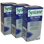 Alcon Systane Gel Drops zvlhčující oční gelové kapky 3 x 10 ml – Hledejceny.cz