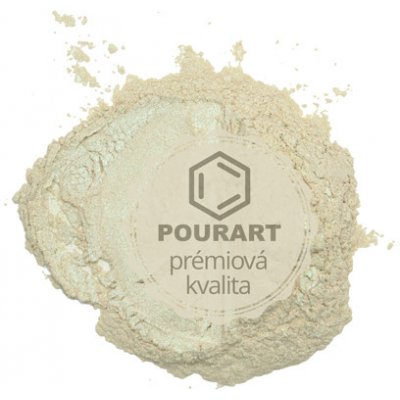 PourArt Metalický prášek DK124 Aurora White Tyrkys Green 10 g – Sleviste.cz