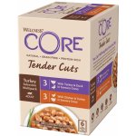 Wellness Core Tender Cuts Turkey Selection 6 x 85 g – Sleviste.cz