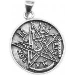 Peter Stone Stříbrný přívěsek Pentagram Eliphas Lévi 990025005250 – Hledejceny.cz
