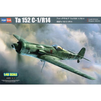 Hobby Boss Focke-Wulf Ta 152C-1:R14 1:48 – Zboží Mobilmania