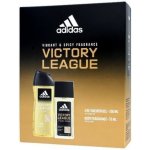 Adidas Victory League deodorant s rozprašovačem 75 ml + 3v1 sprchový gel 250 ml – Zboží Dáma