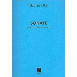 Editions Salabert Noty pro klarinet Sonate