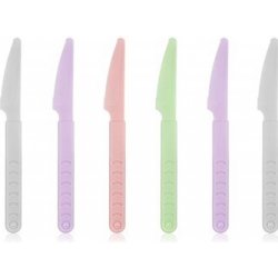 BANQUET Sada plastových nožů CANDY 18,5 cm 6 ks mix barev