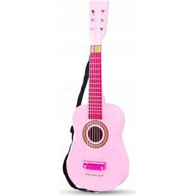 New Classic Toys kytara růžová pro děti 10345 – Zboží Mobilmania