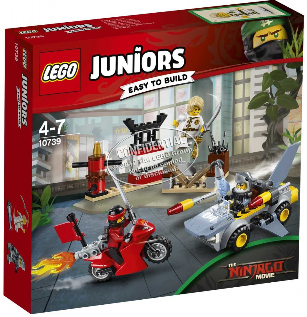 LEGO 10739 NINJAGO Juniors Žraločí útok