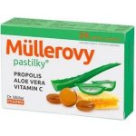 Dr. Muller Pharma Müllerovy pastilky Propolis Aloe Vera Vitamin C 24 kapslí – Hledejceny.cz