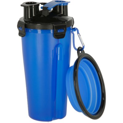 Kerbl Pet nádoba na krmivo a vodu s cestovní miskou 2 x 350 ml 250 ml – Zbozi.Blesk.cz