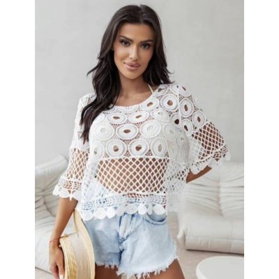 Krajkový crop top – Zboží Dáma