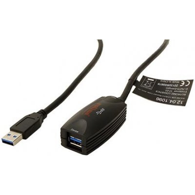 Roline 12.04.1096 USB 5Gbps (USB 3.0) aktivní prodlužovací , USB3.0 A(M) - USB3.0 A(F), 5m