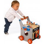 Janod dřevěný vozík BricoKids s magnetickými doplňky – Zboží Dáma