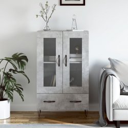 Prolenta Maison Exclusive Skříň highboard betonově šedá 69,5x31x115 cm kompozitní dřevo