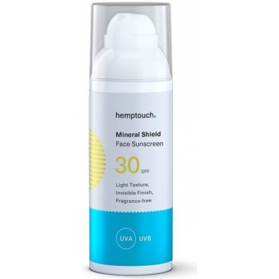 HEMPTOUCH Opalovací krém na obličej Mineral Shield Face Sunscreen SPF 30 50 ml – Zboží Mobilmania