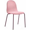 Jídelní židle AJ Produkty Gander polstrovaná podzimní červeň