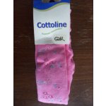 Gatta dětské vzorované punčochové kalhoty růžové s kytičkami – Zboží Dáma