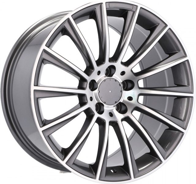 Racing Line B1048 8,5x18 5x112 ET35 polished graphite