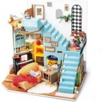 ROBOTIME Rolife DIY House: Joyin obývací pokoj s LED osvětlením – Zboží Živě
