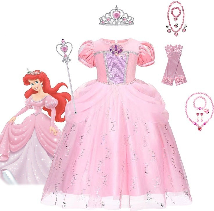princezna Ariel a doplňky