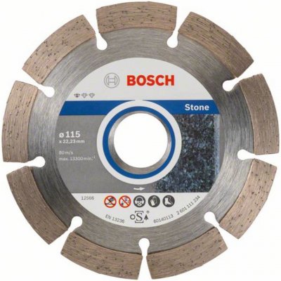 Bosch Accessories 2608603235 diamantový řezný kotouč Průměr 115 mm 10 ks – Zboží Mobilmania