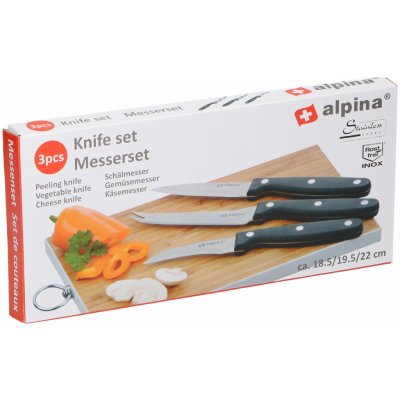 ALPINA Sada nožů na zeleninu ED-286993 3 ks – Zboží Mobilmania