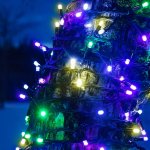 Markslöjd Světelný řetěz Chrissline Extra 50 LED multicolour 704803 – Hledejceny.cz