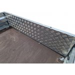 EBECO N5 - Jednonápravový sklápěcí NEBRZDĚNÝ přívěs - zesílená náprava do 1350 kg - 40cm BOČNICE | Zboží Auto