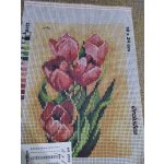 Obrázek na vyšívání 18x24 cm tulipány – Zboží Dáma