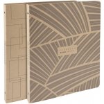 Exacompta Eterneco kroužkový pořadač A4 maxi 4 kroužky 20 mm přírodní vzhled – Sleviste.cz