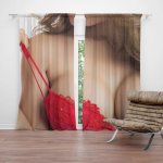 Sablio Závěs Dekolt ženy: 2ks 140x250cm – Hledejceny.cz