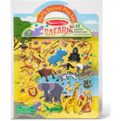Melissa & Doug Adhezní sešit se samolepkami Safari – Hledejceny.cz